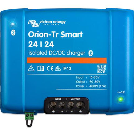 Victron Energy Orion-Tr Smart 24/24-12A (280W) Isolated DC-DC Charger – ORI242428120-Powerland