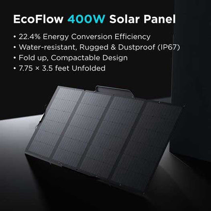 EcoFlow 400W Portable Solar Panel-Powerland