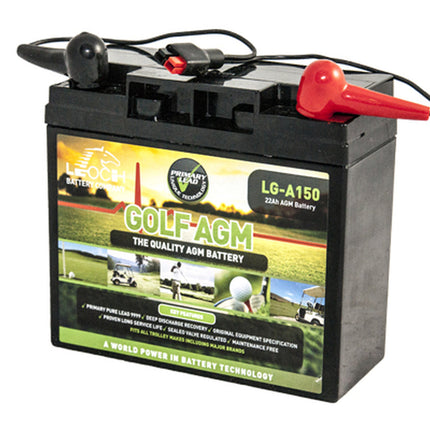 LG-A150TOR - 12v 22Ah AGM Golf Battery-Powerland