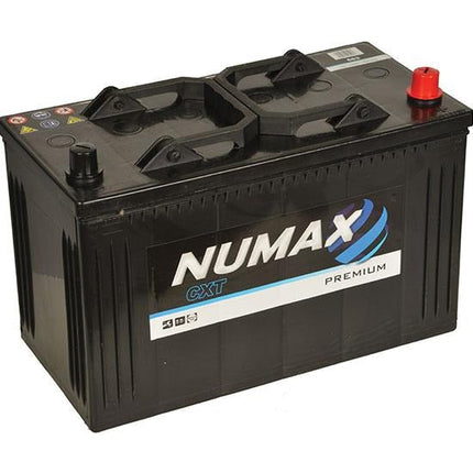 663 NUMAX COMMERCIAL BATTERY 12V 110AH Cold Cranking 750Amps-Powerland