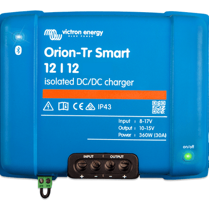 Victron Energy Orion-Tr Smart 12/12-18A (220W) Isolated DC-DC Charger – ORI121222120-Powerland