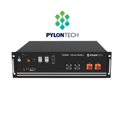 Pylon US3000C 3.5kWh Li-Ion Solar Battery (excl. brackets) - PYLONTECH-Powerland