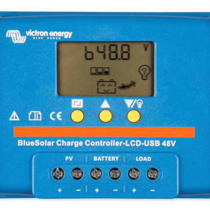 Victron Energy BlueSolar PWM LCD&USB 48V 30A – SCC040030050-Powerland