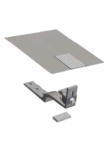 Slate Roof Hook with Slate Replacement Tile Rapid2+ Slate125-Powerland