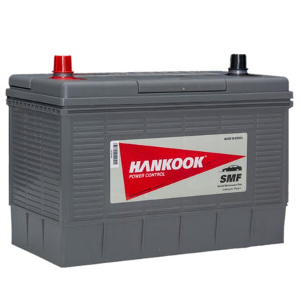 Hankook MF31-750 Maintenance Free Starter Battery: Type 643/644 12V Ah110 Cold Cranking 750Amps-Powerland