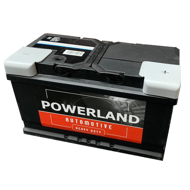 Powerland Battery- Start Stop- AGM115E 12v 80Amps CCA (EN) 800A (Type 115)-Powerland