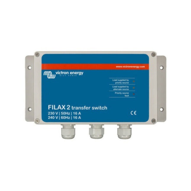 Victron Energy Filax 2 Transfer Switch CE 110V/50Hz-120V/60Hz – SDFI0000110-Powerland
