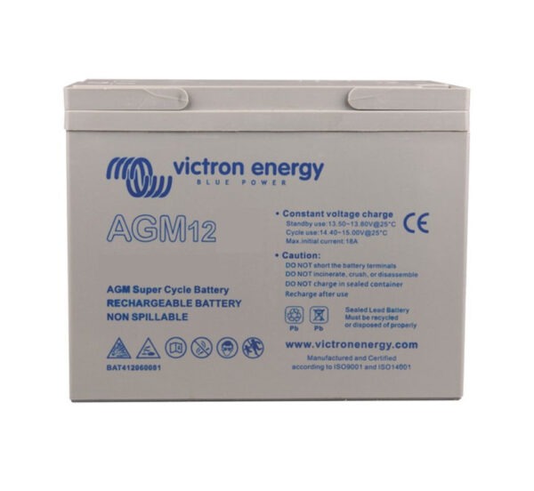 Victron Energy AGM Super Cycle Battery 12V 25Ah (M5) – BAT412025081-Powerland