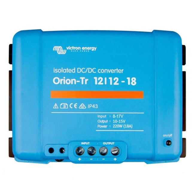 Victron Energy Orion-Tr 12/12-18A (220W) Isolated DC-DC Converter – ORI121222110-Powerland