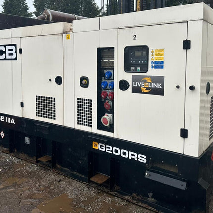 2019, G200RS JCB 220kva J Deere/Stamford