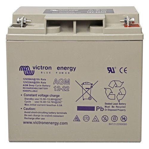 Victron Energy 12V/22Ah AGM Deep Cycle Battery (BAT212200084)-Powerland