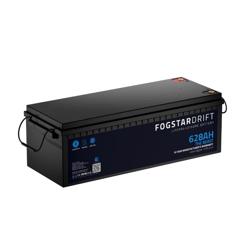 Fogstar Drift 12v 628Ah Lithium Leisure Battery - Powerland.co.uk