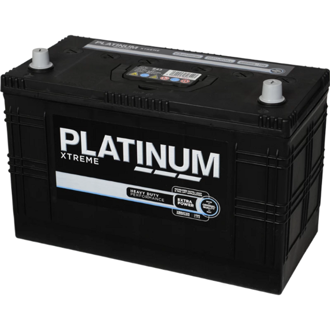643X Platinum Xtreme BATTERY 12V 96Ah (CCA 610)-Powerland