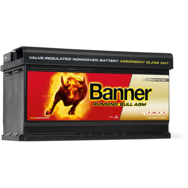 59201 BANNER RUNNING BULL 92AH AGM LEISURE BATTERY-Powerland