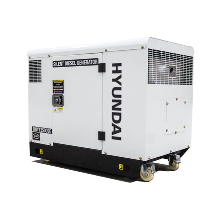 DHY12500SE - 10kW Single phase 3000rpm generator, 230v diesel silenced generator  air-cooled - Powerland Renewable Energy