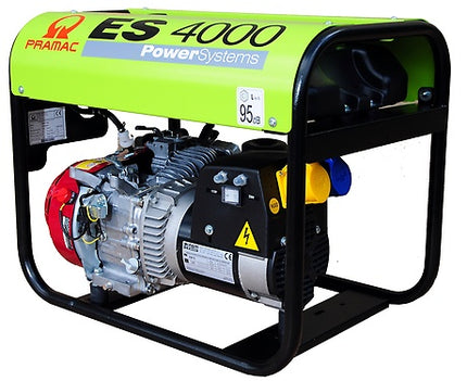 ES4000 +HUK, Single phase, 230/115V, 50Hz, Honda Engine Stage V, Hand start / Petrol - Powerland Renewable Energy