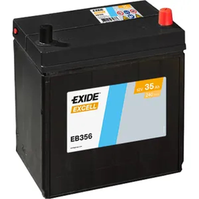 EB356 EXIDE EXCELL CAR BATTERY 054SE