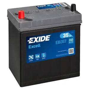 055SE EXIDE EXCELL CAR BATTERY EB357 (EX55)