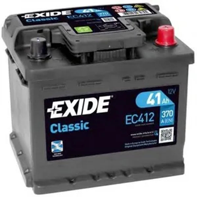 063Re Exide Classic Car Battery Ec412 Battery