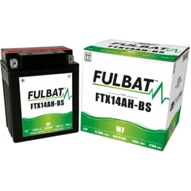 FTX14AH-BS MF Fulbat Motorcycle Battery