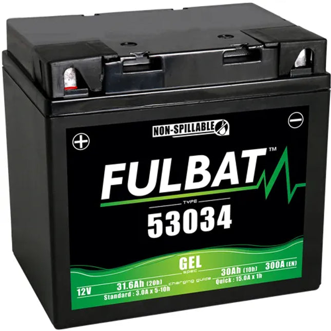 53034 GEL Fulbat Motorcycle Battery