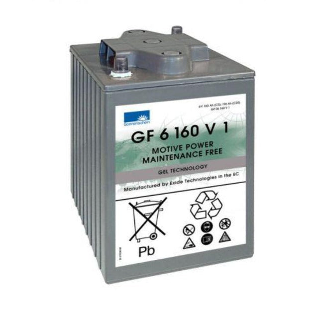 GF06160V1 SONNENSCHEIN GEL BATTERY (GF 06 160 V1) 6V 196AH-Powerland