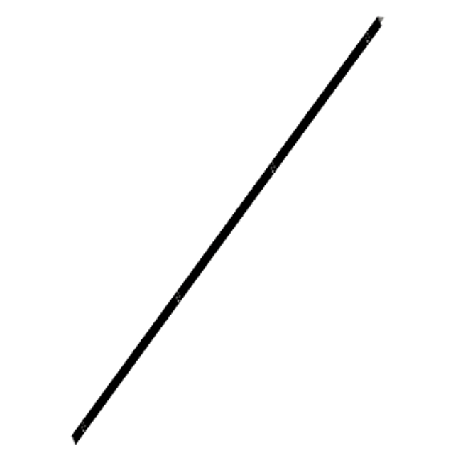 Corner Piece (To Join Module to Top Centre Flashings) BLACK - ART101409