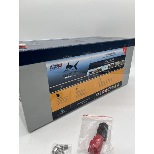 Predator PR12-280-AES 12v 280ah Carbon Gel AES