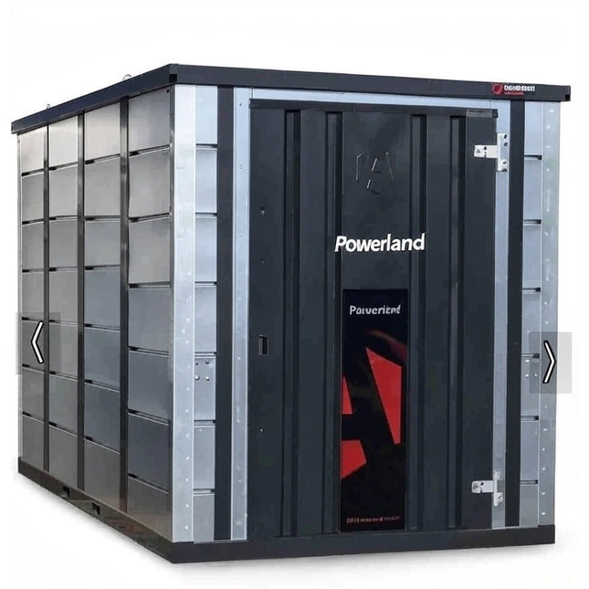 POWERBOX 30kw Output / 50kw Battery Storage Unit with 20kva Generator