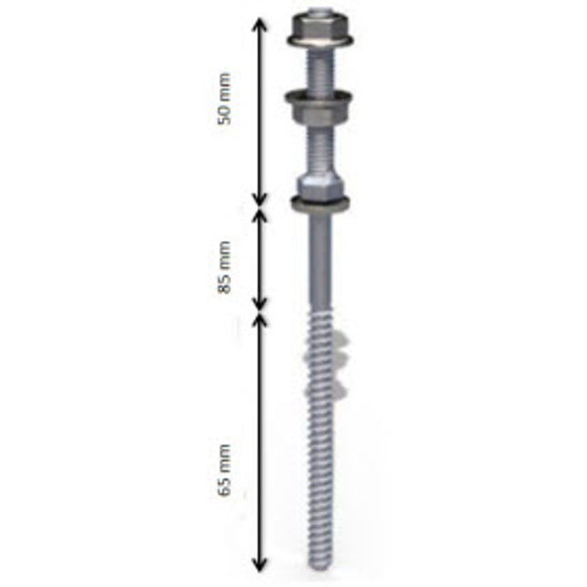 Solar Fastener for steel substructure 150mm/50mm