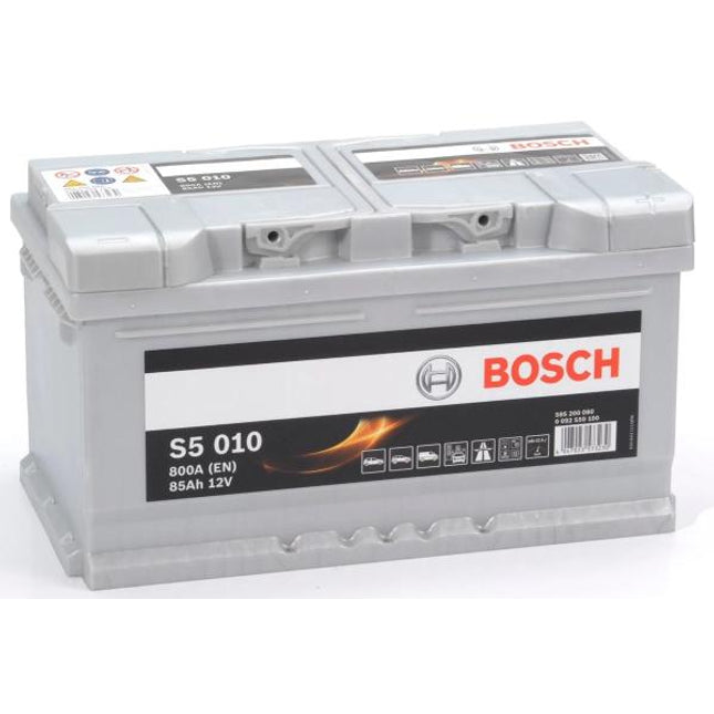 S5 010 BOSCH CAR BATTERY 12V 85AH (CCA 800A) TYPE 110 S5010-Powerland