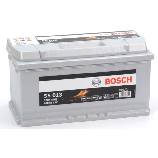 S5 013 BOSCH CAR BATTERY 12V 100AH (CCA 830amps) Type 019 S5013-Powerland