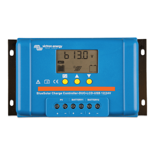 Victron Energy BlueSolar PWM LCD&USB 12/24V 30A – SCC010030050-Powerland