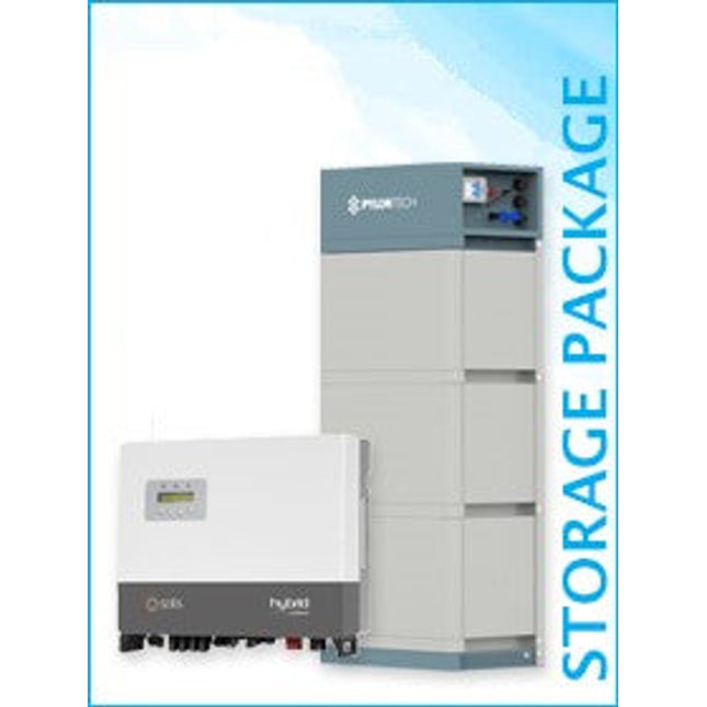Solis 3Ph 8Kw Storage Hybrid / Pylon Force H2 10.65Kwh Package Battery