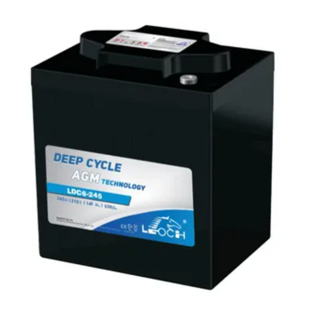 Leoch Superior Lead Carbon Agm 6V 270Ah Battery Ldc6-245