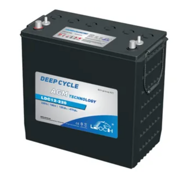 Leoch Superior Lead Carbon Agm 245Ah Battery (Ldc12-220)