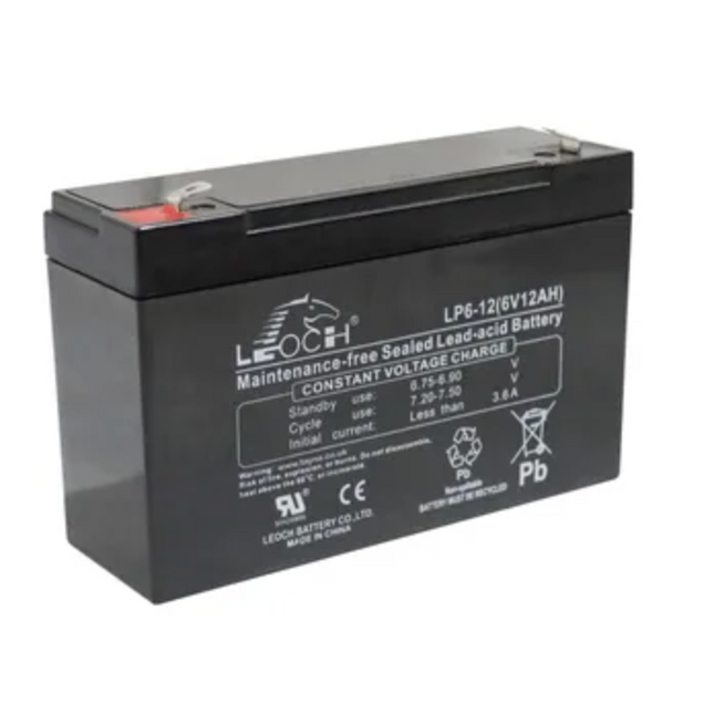 Leoch Lp6-12 6V 12Ah Sealed Battery