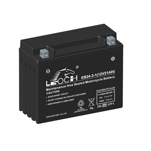 Eb24-3-1 - Factory Sealed Motorcycle Battery