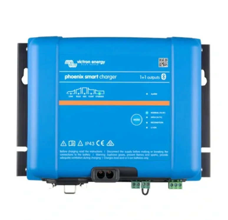 Victron Energy Phoenix Smart Ip43 Charger 12/50 (1 + 1) 12V 50A– Psc125051095 Battery