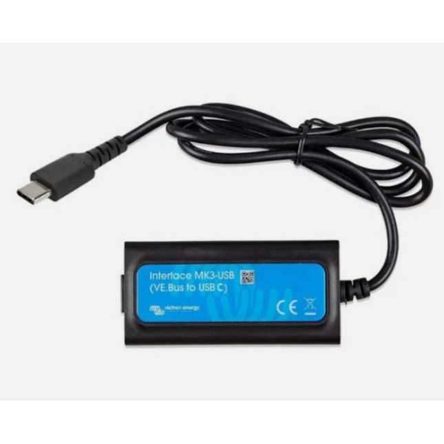 Victron Energy Interface Mk3-Usb-C (Ve.bus To Usb-C) – Ass030140030 Battery