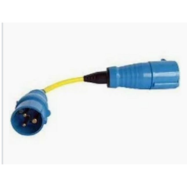 Victron Energy Adapter Cord 16A To 32A/250V - Cee Plug 16A/Cee Coupling 32A Shp307700280 Battery