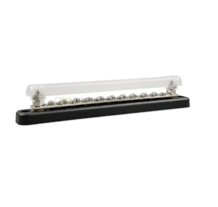 Victron Energy Busbar 150A 2P With 20 Screws + Cover - Vbb115022020 Battery