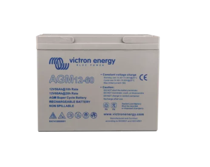 Victron 12V/60Ah Agm Super Cycle Batt. (M6) Battery