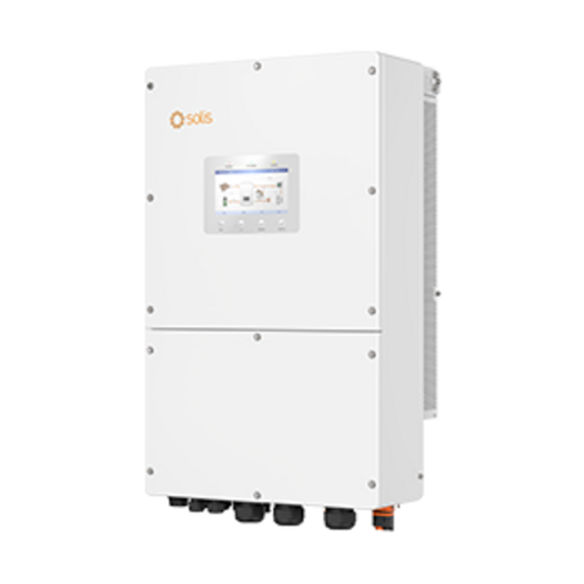 Solis S6 50kW 3 Phase Hybrid Inverter with DC - 4 MPPT for HV Batteries (WIFI/LAN)