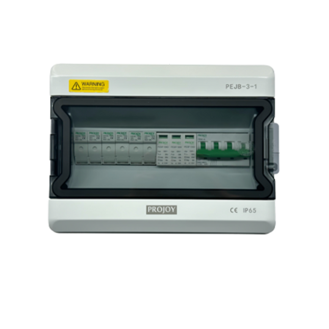 Projoy DC Junction Box - Three String Input with MC4 Connectors