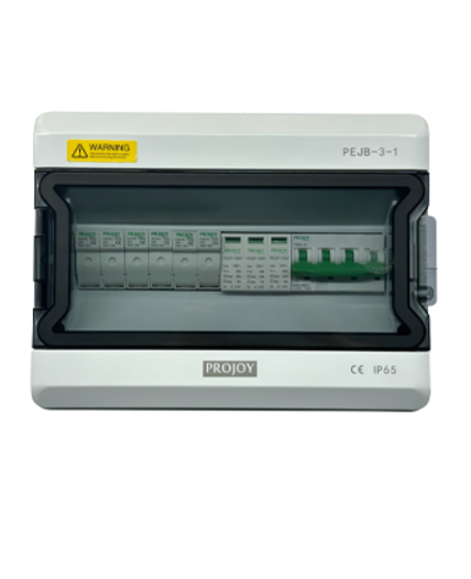 Projoy DC Junction Box - Three String Input with MC4 Connectors ...