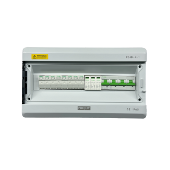 Projoy DC Junction Box - Four String Input with MC4 Connectors