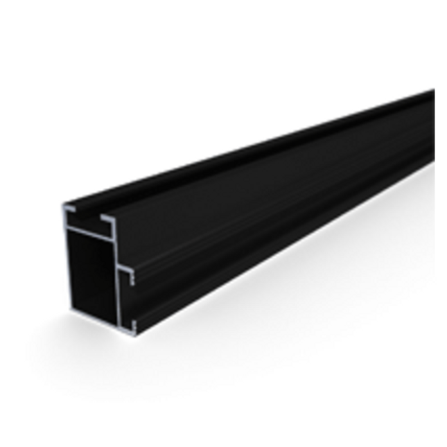 VarioSole+ Mounting rail 50 x 37 x 3600 mm black