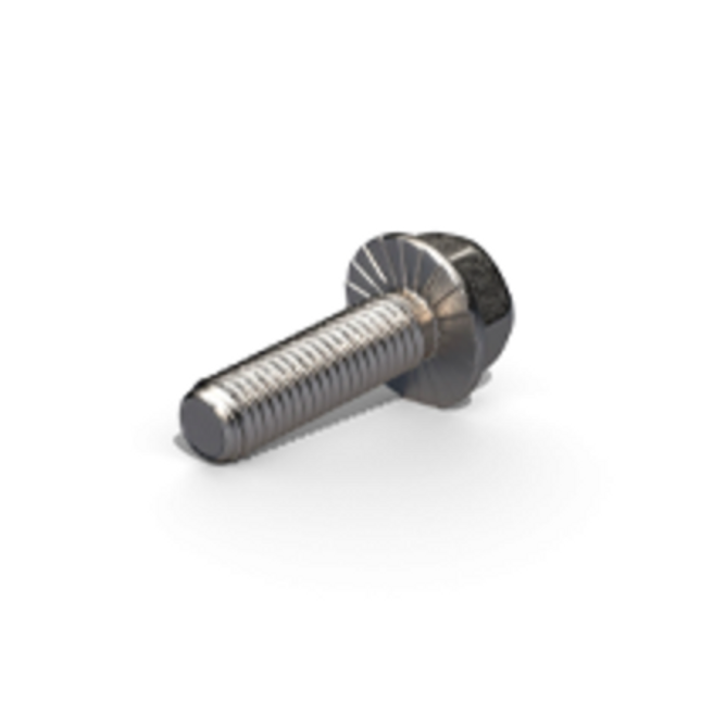 Hexag. Flange bolt M8x35 with serration