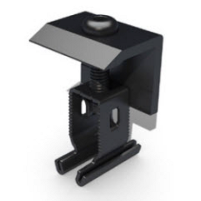 Renusol End Clamp+ 30 - 50mm Black